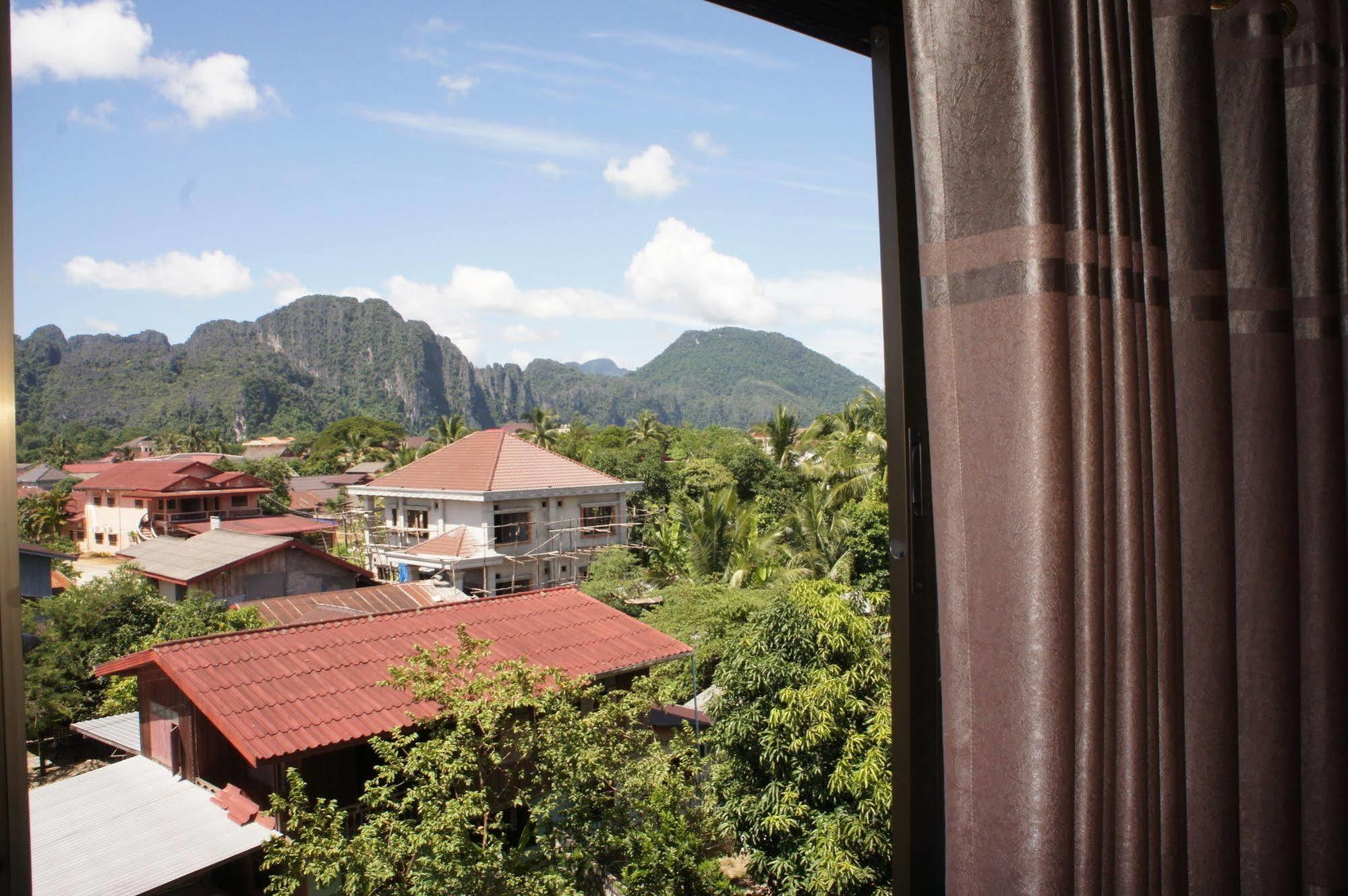 Viengsavanh pensión Vang Vieng Exterior foto